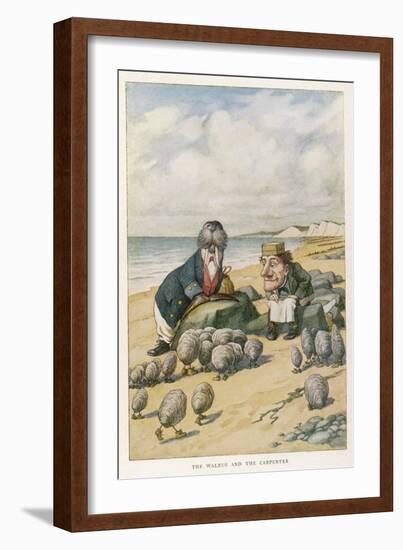 The Walrus and the Carpenter-John Tenniel-Framed Photographic Print