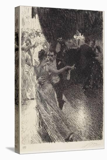 The Waltz, 1891-Anders Leonard Zorn-Stretched Canvas