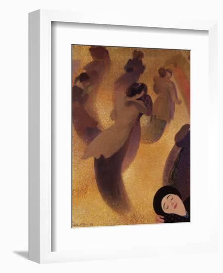 The Waltz (La Vals)-Felix Edouard Vallotton-Framed Giclee Print