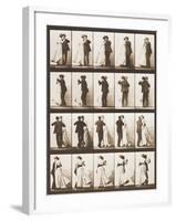 The Waltz-Eadweard Muybridge-Framed Giclee Print