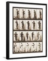 The Waltz-Eadweard Muybridge-Framed Giclee Print