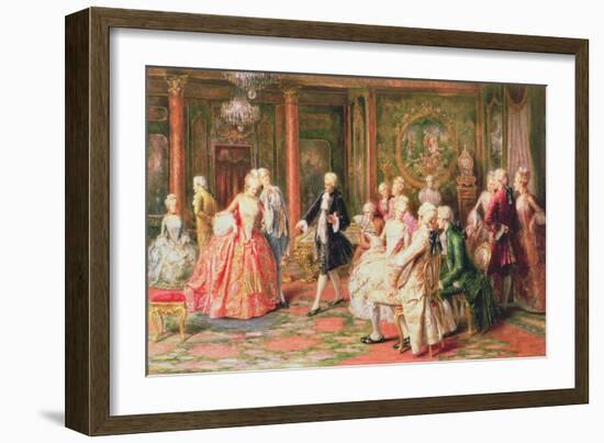 The Waltz-A. Zoffoli-Framed Giclee Print