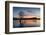 The Wanaka Tree with dramatic sky at sunrise, Lake Wanaka, Otago, South Island, New Zealand-Ed Rhodes-Framed Photographic Print