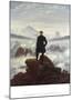 The Wanderer Above The Sea Of Clouds-Caspar David Friedrich-Mounted Giclee Print