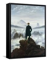 The Wanderer Above the Sea of Fog, 1818-Caspar David Friedrich-Framed Stretched Canvas