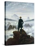 The Wanderer Above the Sea of Fog, 1818-Caspar David Friedrich-Stretched Canvas