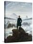 The Wanderer Above the Sea of Fog, 1818-Caspar David Friedrich-Stretched Canvas