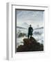 The Wanderer Above the Sea of Fog, 1818-Caspar David Friedrich-Framed Premium Giclee Print