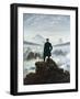 The Wanderer Above the Sea of Fog, 1818-Caspar David Friedrich-Framed Giclee Print