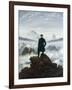 The Wanderer Above the Sea of Fog, 1818-Caspar David Friedrich-Framed Giclee Print