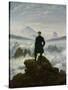 The Wanderer Above the Sea of Fog, about 1818-Caspar David Friedrich-Stretched Canvas