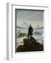 The Wanderer Above the Sea of Fog, about 1818-Caspar David Friedrich-Framed Giclee Print