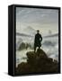 The Wanderer Above the Sea of Fog, about 1818-Caspar David Friedrich-Framed Stretched Canvas