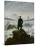 The Wanderer Above the Sea of Fog, about 1818-Caspar David Friedrich-Stretched Canvas