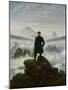 The Wanderer Above the Sea of Fog, about 1818-Caspar David Friedrich-Mounted Premium Giclee Print