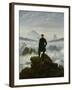 The Wanderer Above the Sea of Fog, about 1818-Caspar David Friedrich-Framed Giclee Print