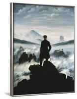 The Wanderer Above the Sea of Fog, c.1818-Caspar David Friedrich-Framed Art Print