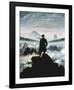 The Wanderer Above the Sea of Fog, c.1818-Caspar David Friedrich-Framed Art Print