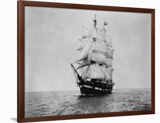 The Wanderer Sailing Ship-null-Framed Photographic Print