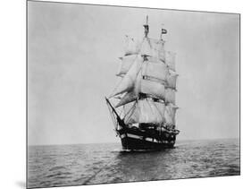 The Wanderer Sailing Ship-null-Mounted Photographic Print