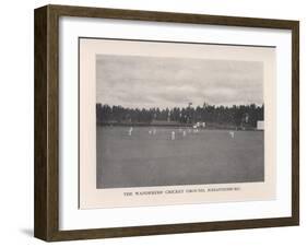 The Wanderers Cricket Ground, Johannesburg, South Africa, 1912-null-Framed Giclee Print