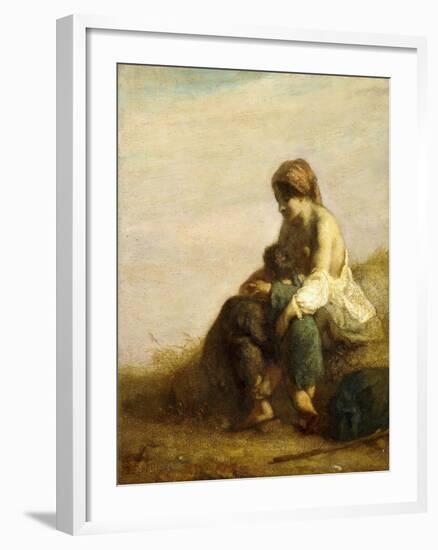 The Wanderers-Jean-François Millet-Framed Giclee Print