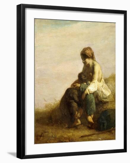 The Wanderers-Jean-François Millet-Framed Giclee Print