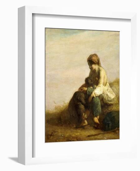 The Wanderers-Jean-François Millet-Framed Giclee Print