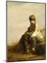 The Wanderers-Jean-François Millet-Mounted Giclee Print