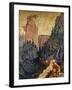 The Wandering Jew and Gargantua-Gustave Doré-Framed Giclee Print