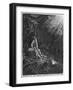 The Wandering Jew and the Last Judgement, engraved by Felix Jean Gauchard-Gustave Doré-Framed Giclee Print
