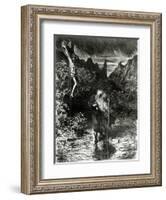 The Wandering Jew-Gustave Doré-Framed Giclee Print