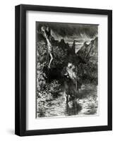 The Wandering Jew-Gustave Doré-Framed Giclee Print