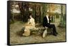 The Waning Honeymoon, 1878-George Henry Boughton-Framed Stretched Canvas