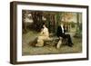 The Waning Honeymoon, 1878-George Henry Boughton-Framed Premium Giclee Print