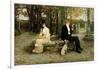 The Waning Honeymoon, 1878-George Henry Boughton-Framed Giclee Print