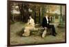 The Waning Honeymoon, 1878-George Henry Boughton-Framed Giclee Print