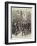 The War, a Balloon from Paris Passing over Versailles-Frederick Barnard-Framed Giclee Print