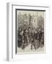 The War, a Balloon from Paris Passing over Versailles-Frederick Barnard-Framed Giclee Print