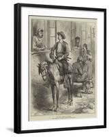 The War, a Friend in Hospital-null-Framed Giclee Print