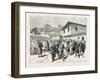 The War: a Party of Insurgents Being Conducted to Prison by the Turks, 1876-null-Framed Giclee Print