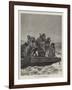 The War, a Russian Express Crossing the Danube-Richard Caton Woodville II-Framed Giclee Print