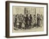 The War, a Sketch in Bucharest-null-Framed Giclee Print