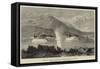 The War, Adehkaleh, the First Turkish Fortress on the Danube-null-Framed Stretched Canvas