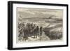 The War Advance of the Army of the Crown Prince of Prussia at the Battle of Sadowa-null-Framed Giclee Print