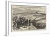 The War Advance of the Army of the Crown Prince of Prussia at the Battle of Sadowa-null-Framed Giclee Print