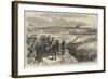 The War Advance of the Army of the Crown Prince of Prussia at the Battle of Sadowa-null-Framed Giclee Print