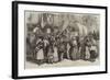 The War, Arrival of a Supply of Provisions at Strasbourg-null-Framed Giclee Print
