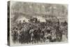 The War, Arrival of the King of Prussia at Versailles-null-Stretched Canvas