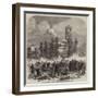 The War, Attack on the Church of Magenta-Frank Vizetelly-Framed Giclee Print